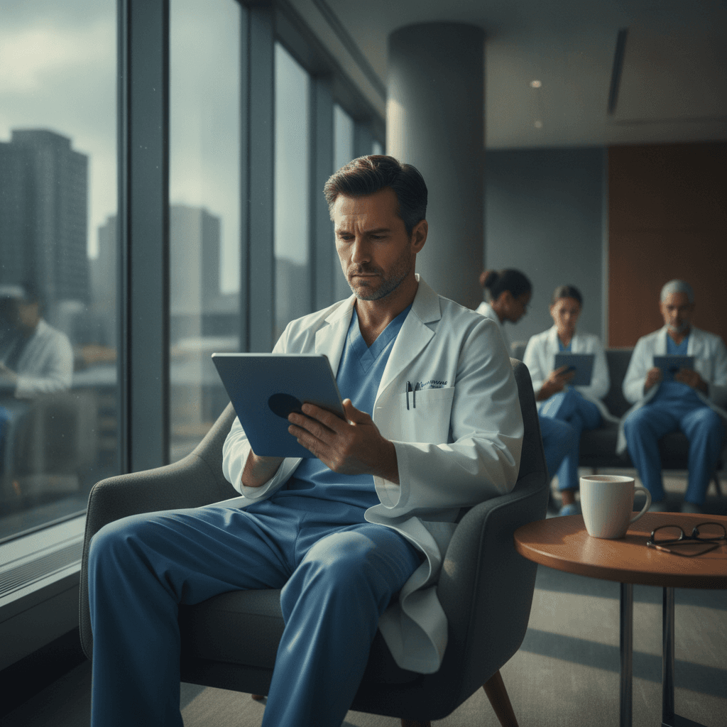 How Physicians Manage Investment Portfolios Without Watching the Market
